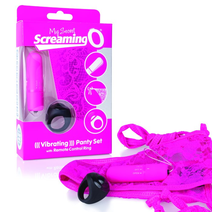 Chiloti cu Vibratii - Remote Control Panty The Screaming O - vedere frontala