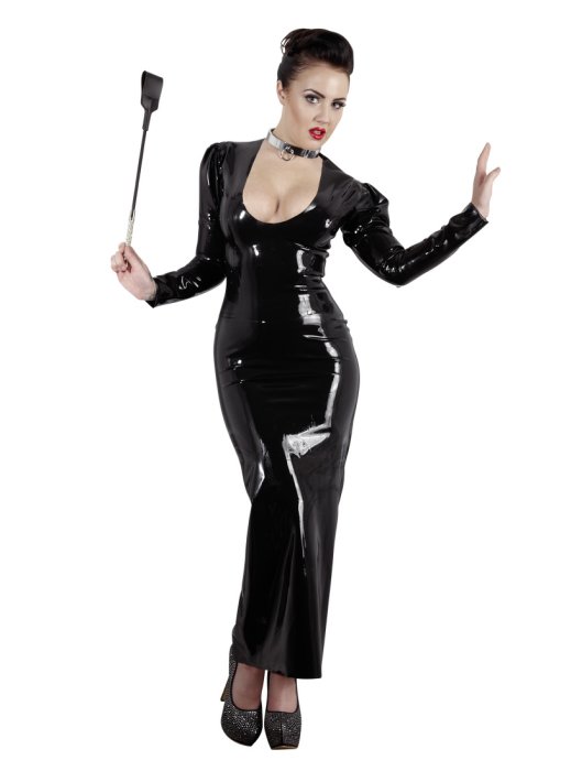 Cravasa cu Strassuri Bad Kitty 44 cm - Negru##