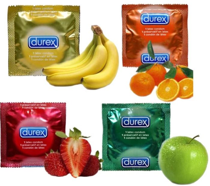 Prezervative Durex Taste Me (Select) 3 Buc. Originale - detaliu finisaj