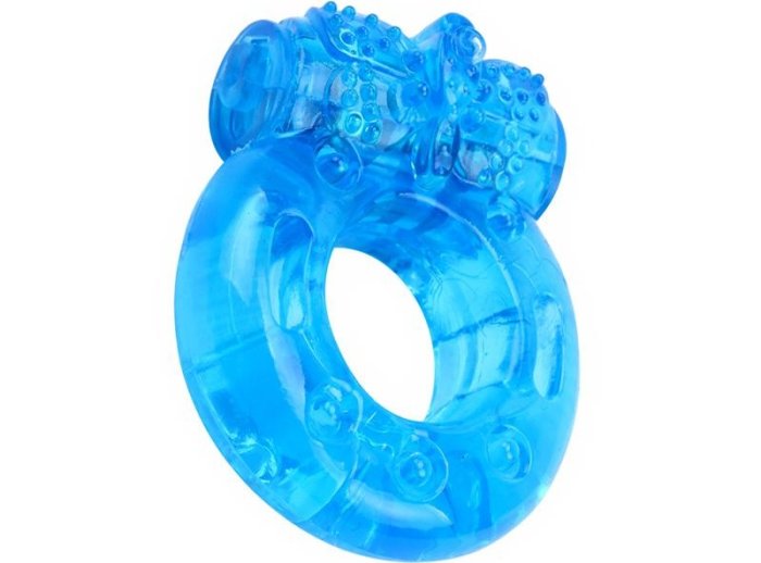 Inel Vibrator Erotica Blue