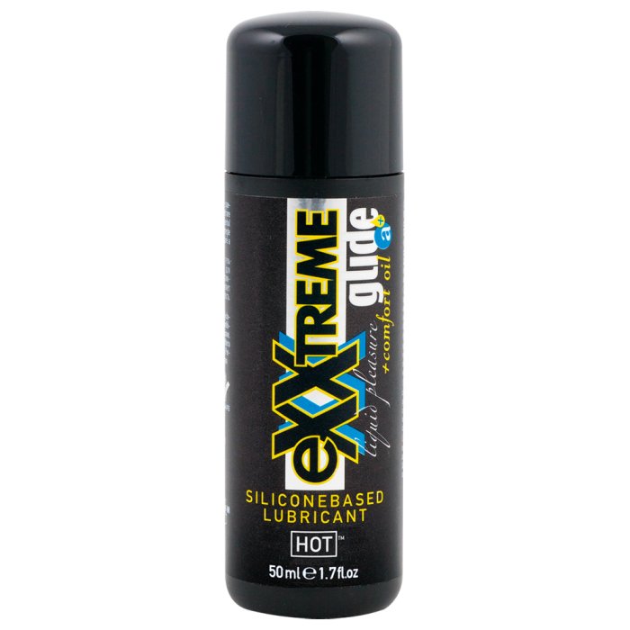 Lubrifiant Anal Silicone HOT "Exxtreme Glide" 50 ml - vedere frontala