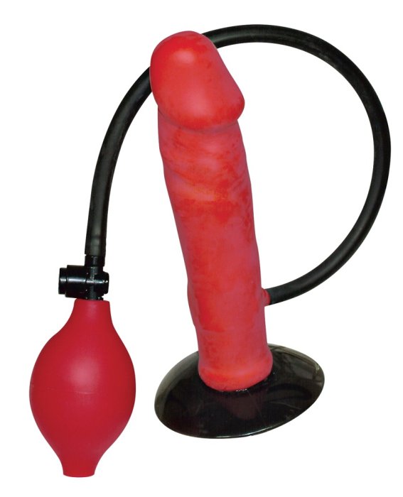 Vibrator You2Toys cu Pompa »Red Balloon« 16,5 cm - Rosu