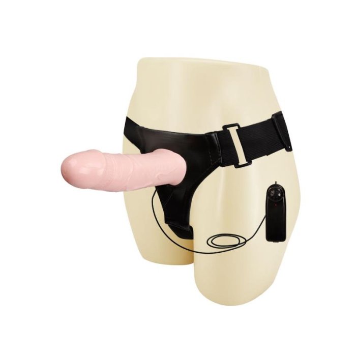 Strapon Barbati cu Vibrator - detaliu design