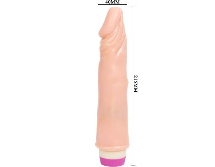 Vibrator Baile »Slippery Smooth« 20 cm - Natural