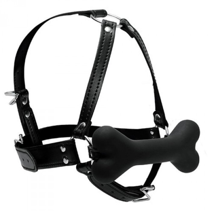 Master Series Hound Bone Gag Head Harness#