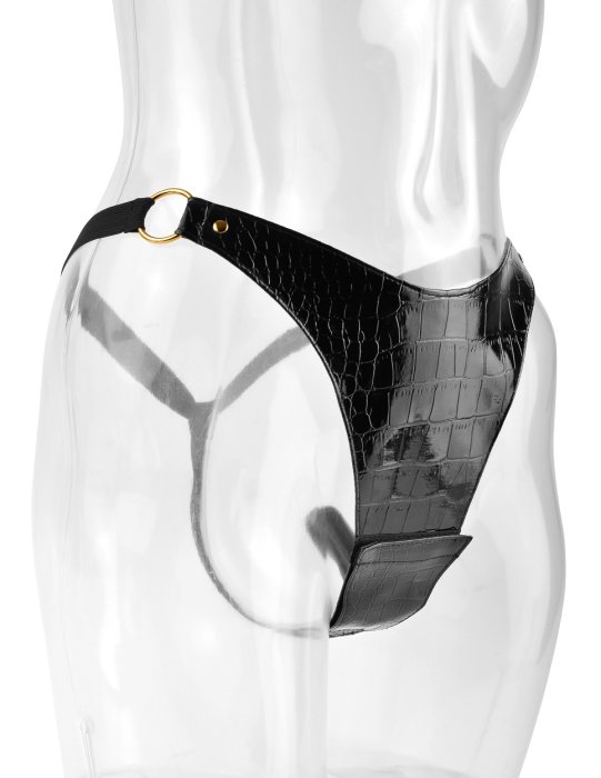 Bikini Vibratii Fetish Fantasy Gold - culoare si material