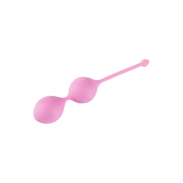 Bile Vaginale, Kegel Balls, Silicon U-Tone, Roz, 3,5cm - detaliu design