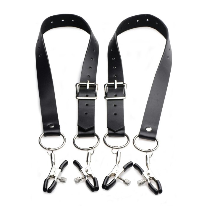 Cleme Labii Spreader Labia Straps Master Series - detaliu design