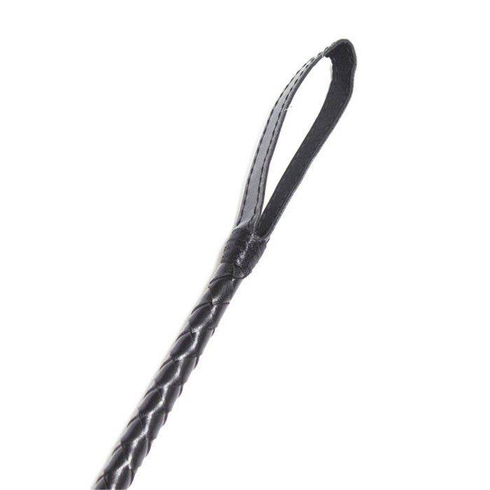 Cravasa Toyz4Love "Fetish Art Ribbon Horse Whip" Negru - culoare si material