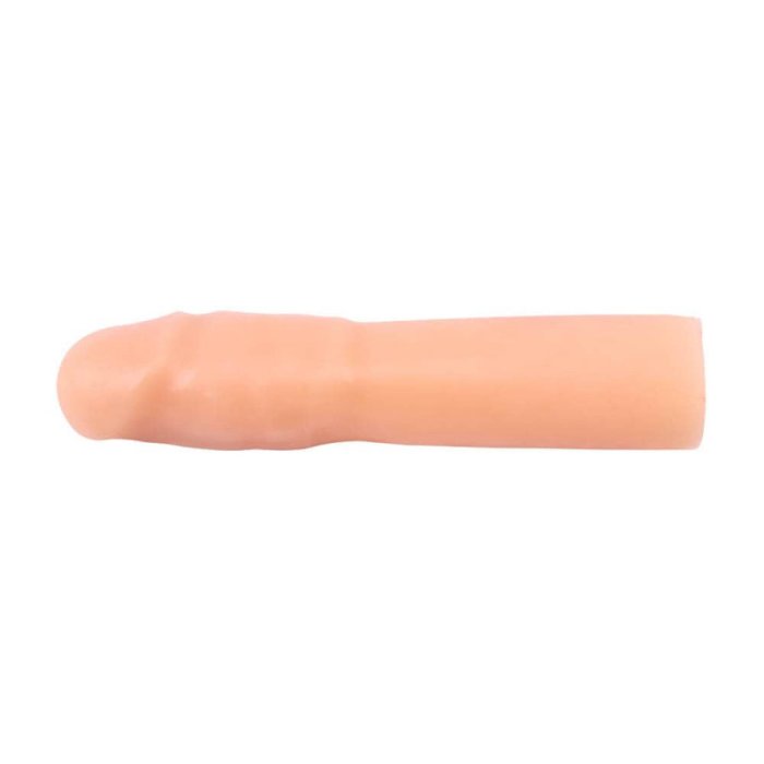 Prelungitor Penis Chisa Novelties »Real Feel Sleeve« 17cm - Natural - culoare si material