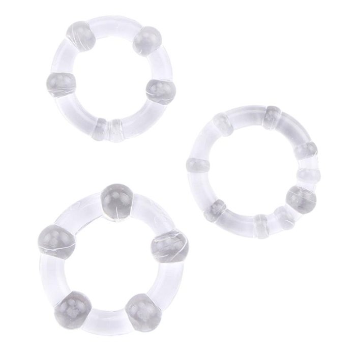 Set 3 inele Penis Get Lock - accesorii incluse