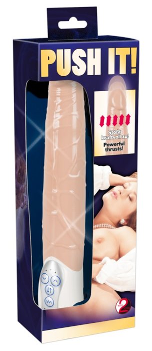 Vibrator You2Toys »Push it« 27,5 cm - Natural