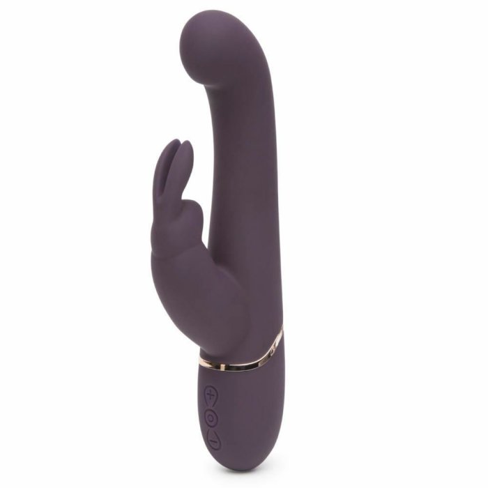 Fifty Shades Freed - Come To Bed Rabbit Vibrator - culoare si material