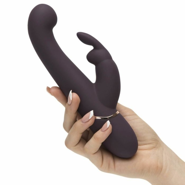 Fifty Shades Freed - Come To Bed Rabbit Vibrator - detaliu finisaj