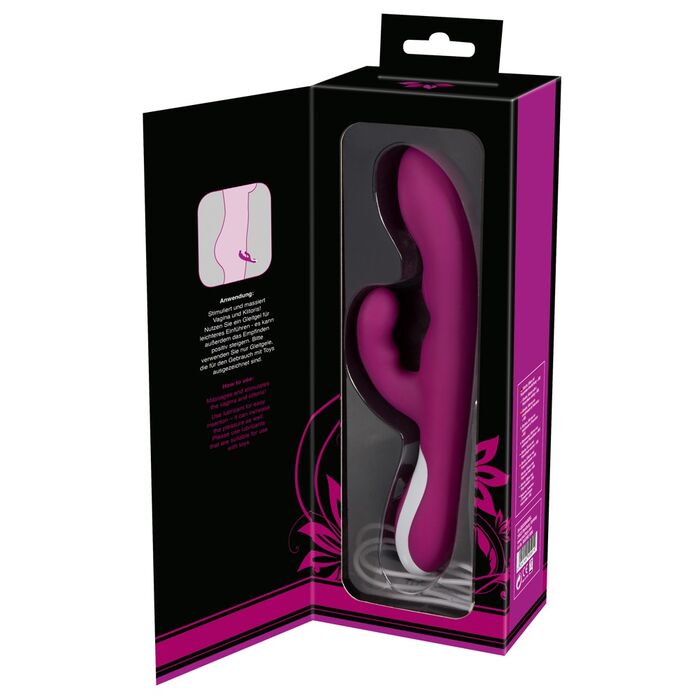 Vibrator Javida »Heating Vibe« 22 cm - Violet