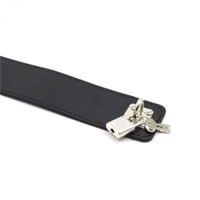 Zgarda Bondage cu Lanturi si Cleme de Sfarcuri
