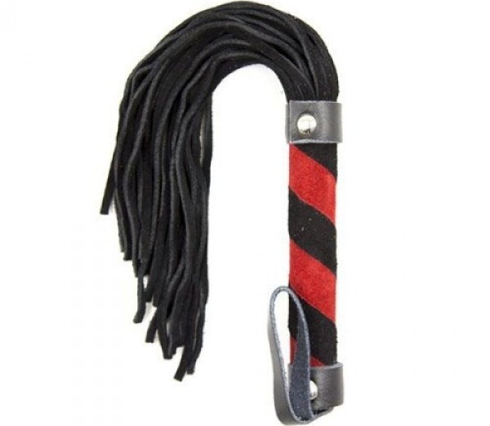 Bici Piele Toyz4Lovers "Cat o' nine tails" - Negru