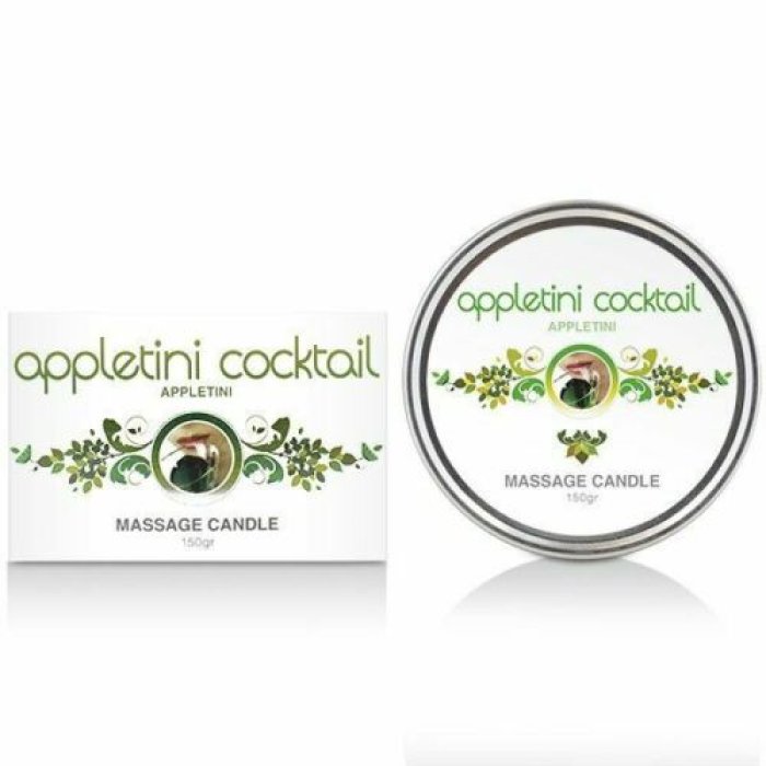 Candela Masaj Appletini Cocktail Mere 150gr. - culoare si material