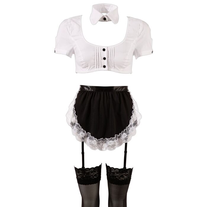 Costumatie Menajera Sexy Cotelli Collection - dimensiuni complete