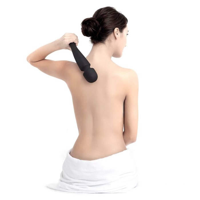 LELO Smart Wand Large Black Massager - vedere spate