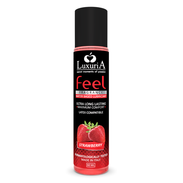 Lubrifiant Intim Luxuria "Feel" 60ml - Capsuni