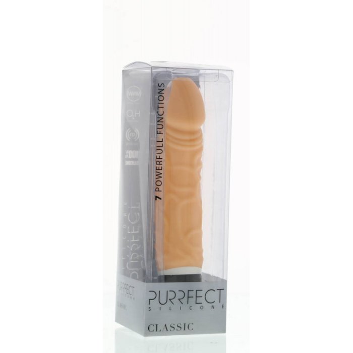 Vibrator Seven Creations »Classic 6.5« 16,5 cm - Natural - detaliu design