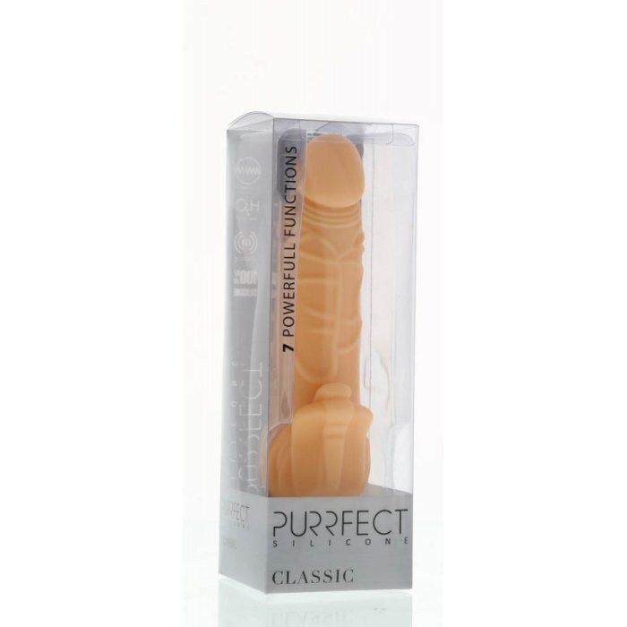 Vibrator Realistic Purrfect Silicone Classic 7 - detaliu design
