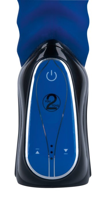 Vibrator You2Toys The »Blue Hammer« 30,5 cm - Albastru