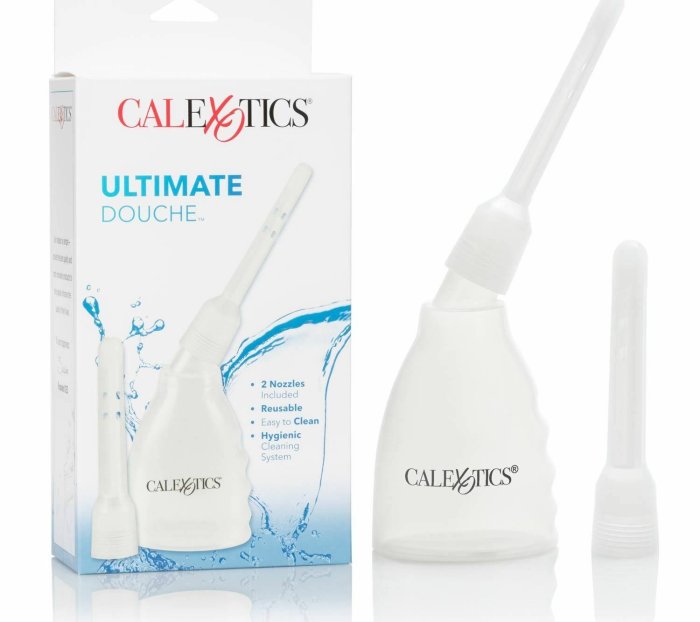 Irigator Intim Calexotics "Ultimate Douche" 160 ml - Alb