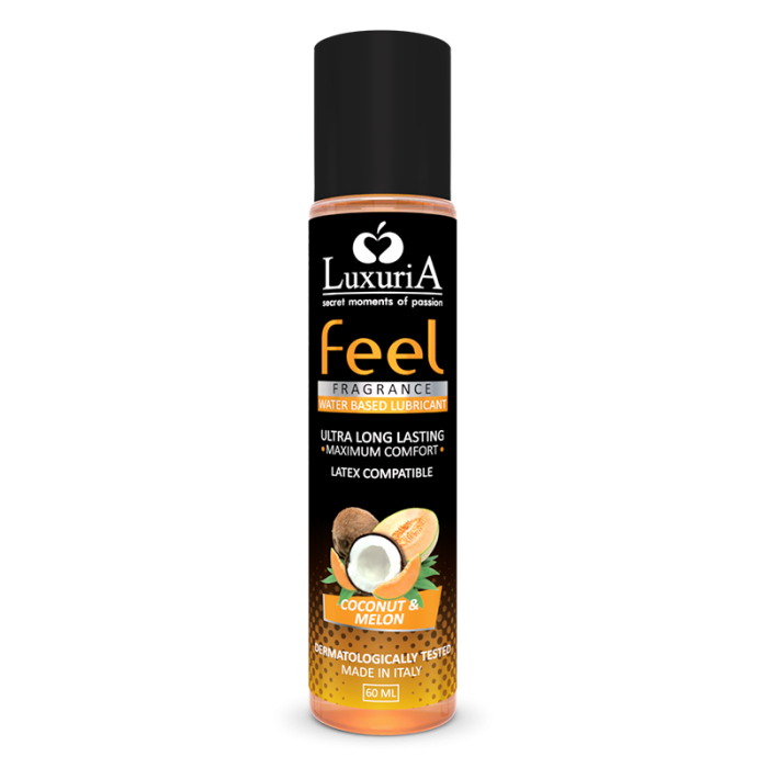 Lubrifiant Intim Nuca Cocos si Pepene Galben, Luxuria Feel, 60ml