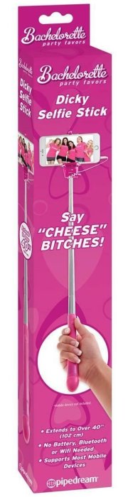 Pecker Selfie Stick OOTB 100 cm - Roz##