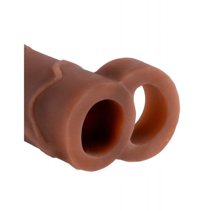 +33% Fetish Fantasy X-Tensions 2" Brown Prelungitor Penis - culoare si material