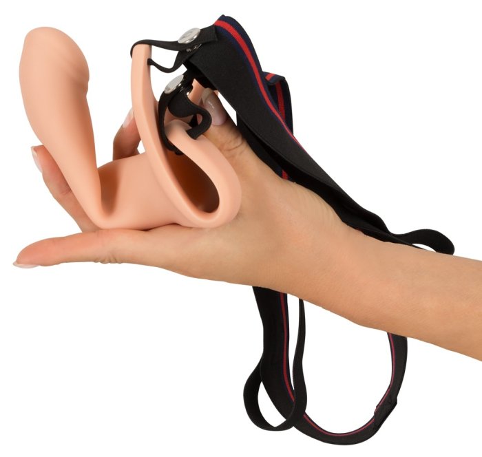 Strapon Vibrator Unisex Pipedream »Fetish Fantasy Series« 17 cm - Natural
