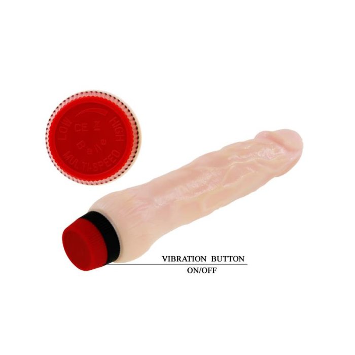 Vibrator Natural Cyber Skin Rockin - culoare si material
