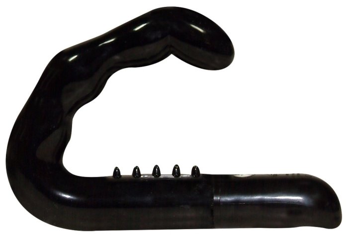 Vibrator NMC »Ebony Prostate« 13,5 cm - Negru