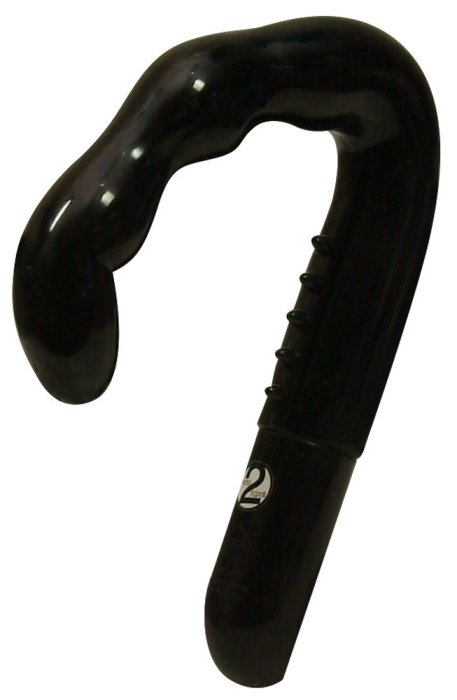 Vibrator NMC »Ebony Prostate« 13,5 cm - Negru