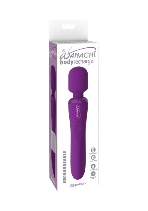 Aparat Masaj Erotic Wanachi Body Charger Purple - detaliu finisaj