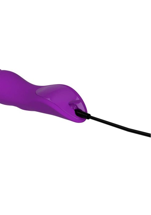 Aparat Masaj Erotic Wanachi Body Charger Purple - vedere laterala