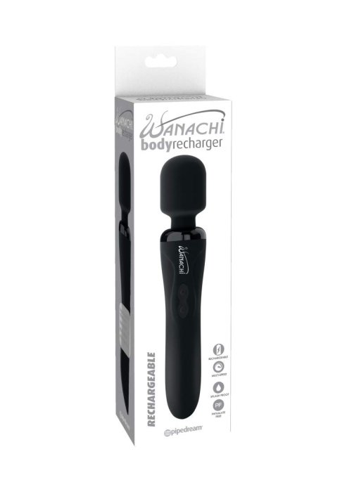 Aparat Masaj Erotic Wanachi Body Charger Black - detaliu finisaj
