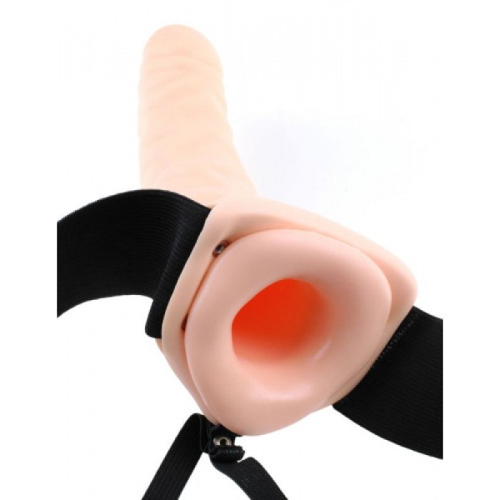 8 Inch Hollow Strapon Casanova - vedere laterala
