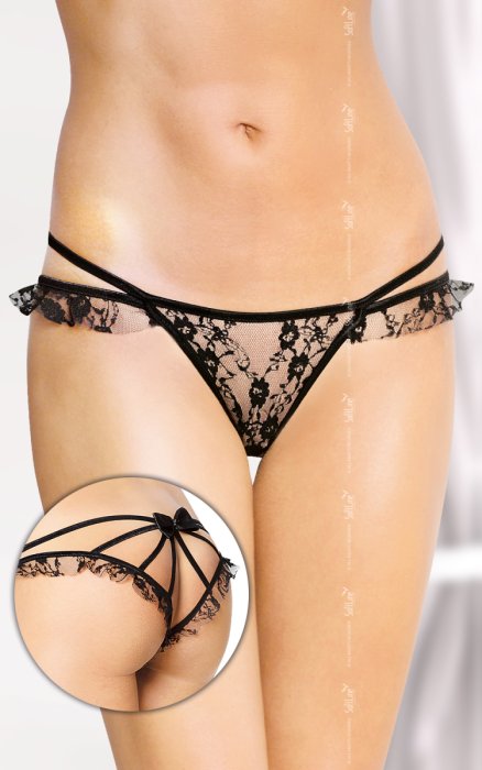 Bikini G-String Softline - Negri# - detaliu design