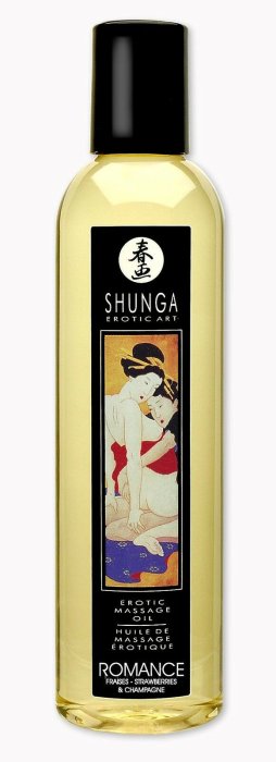 Ulei Masaj Erotic Shuga Romance 250 ml - vedere frontala