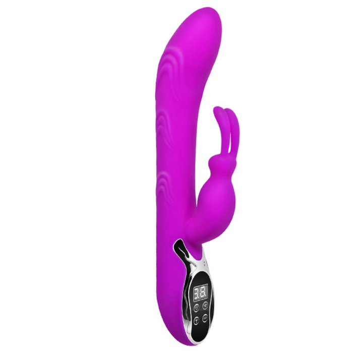 Vibrator cu Incalzire Pretty Love Digi Fire - vedere frontala
