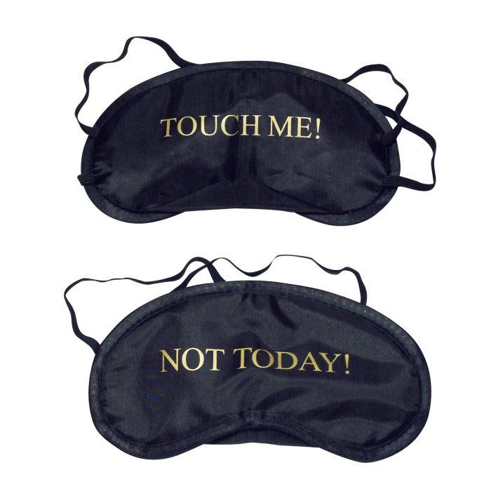Set Masca de  Ochi Blindfold - Negru