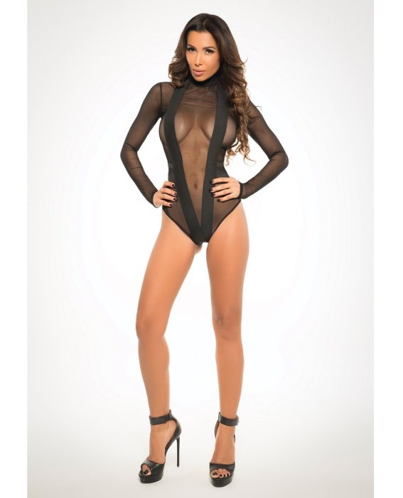 Bodysuit Negru Adore By Allure Lingerie