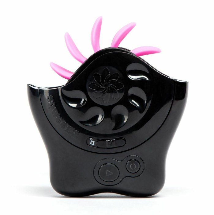 Oral Sex Simulator HAOOY »Sqweel 2« 12 cm - Roz - detaliu design