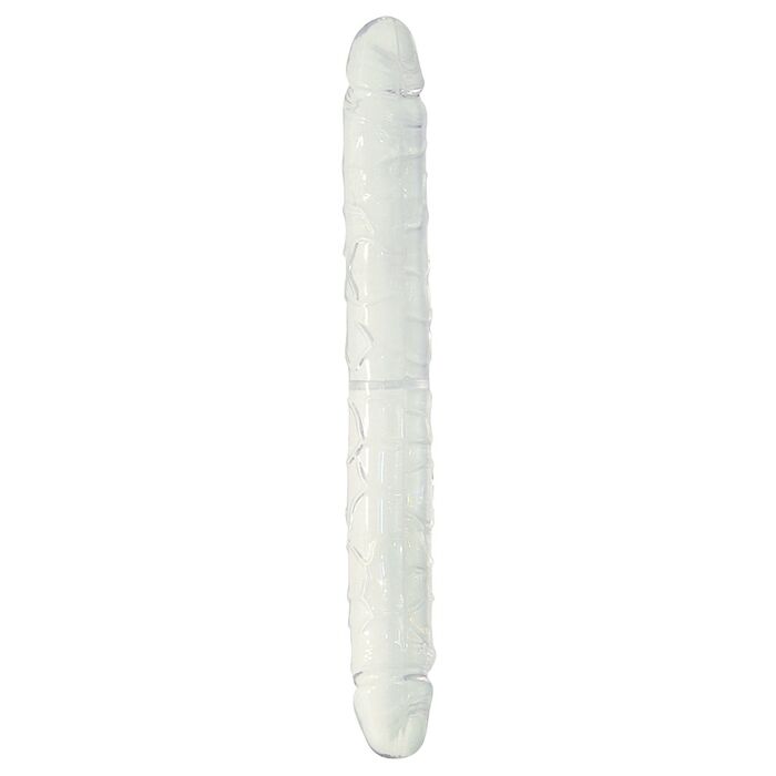 Dildo Dublu Transparent You2Toys  "Crystal Duo" 34 cm##