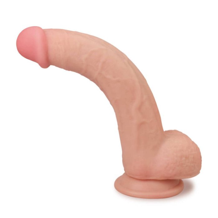 Dildo Realistic Lovetoy "Skinlike Soft Dong" 22 cm - Natural##