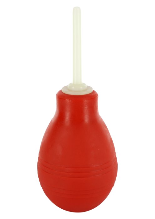 Irigator LoveToys "Glowing Douche" Seven Creation, 6,7 cm - Rosu##