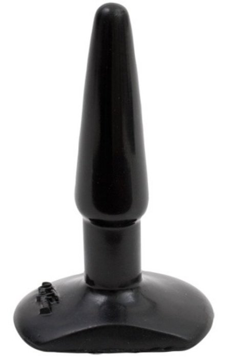 Butt Plug Anal Doc Johnson  "Smooth Small" 11 cm - Negru##